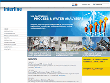 Tablet Screenshot of interline.nl