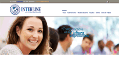 Desktop Screenshot of interline.edu.mx
